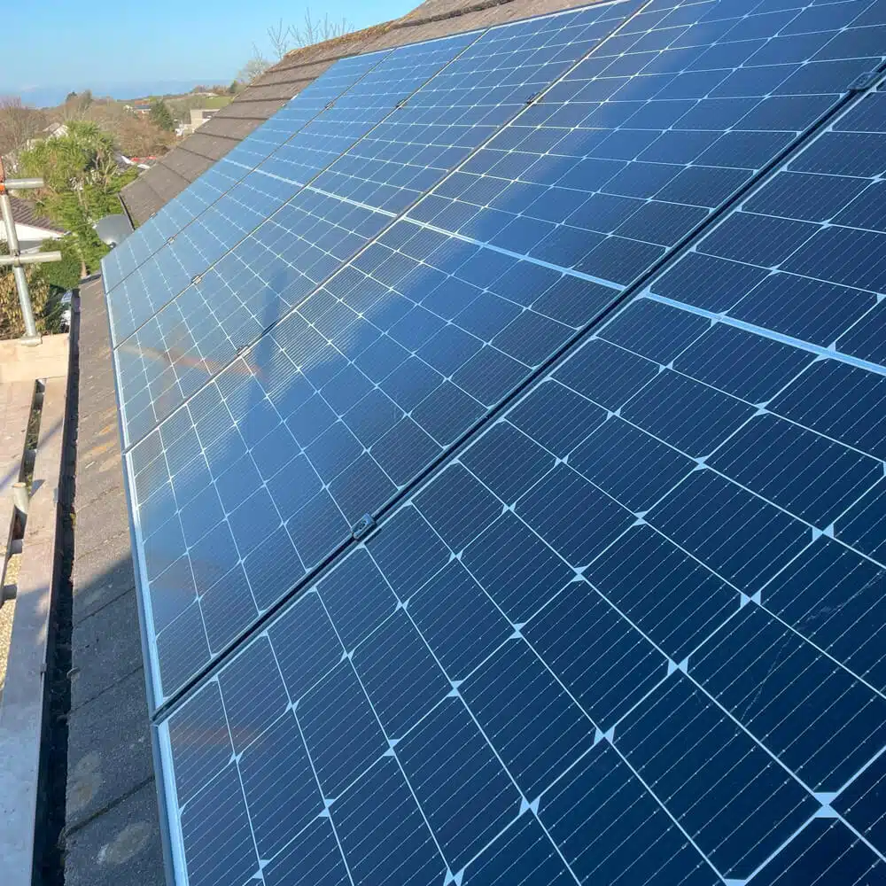 Solar PV panel electrical hook-up