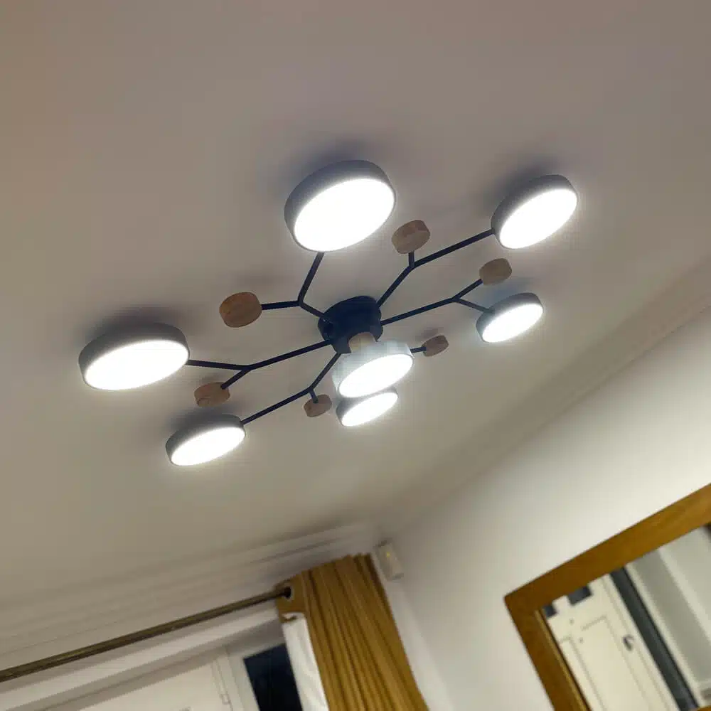 fitting modern domestic ceiling lights